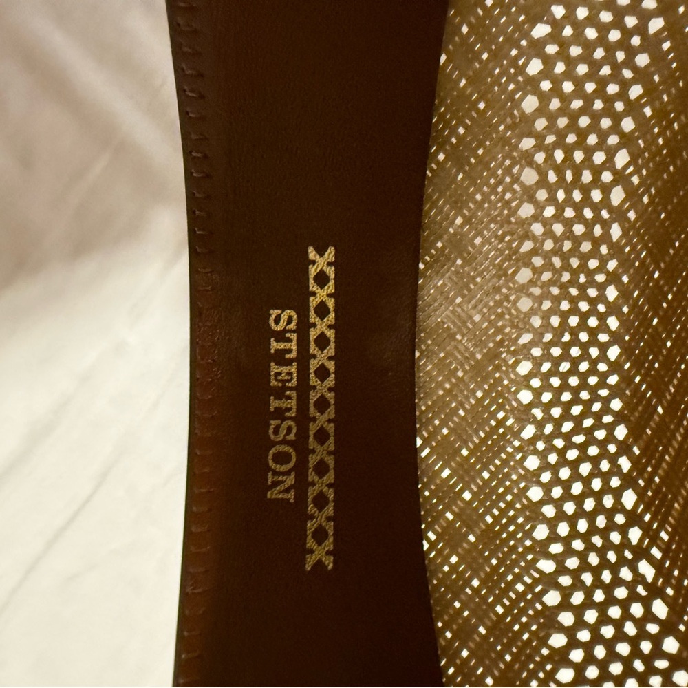 Stetson Brown and Tan Hat - Picture 10 of 11